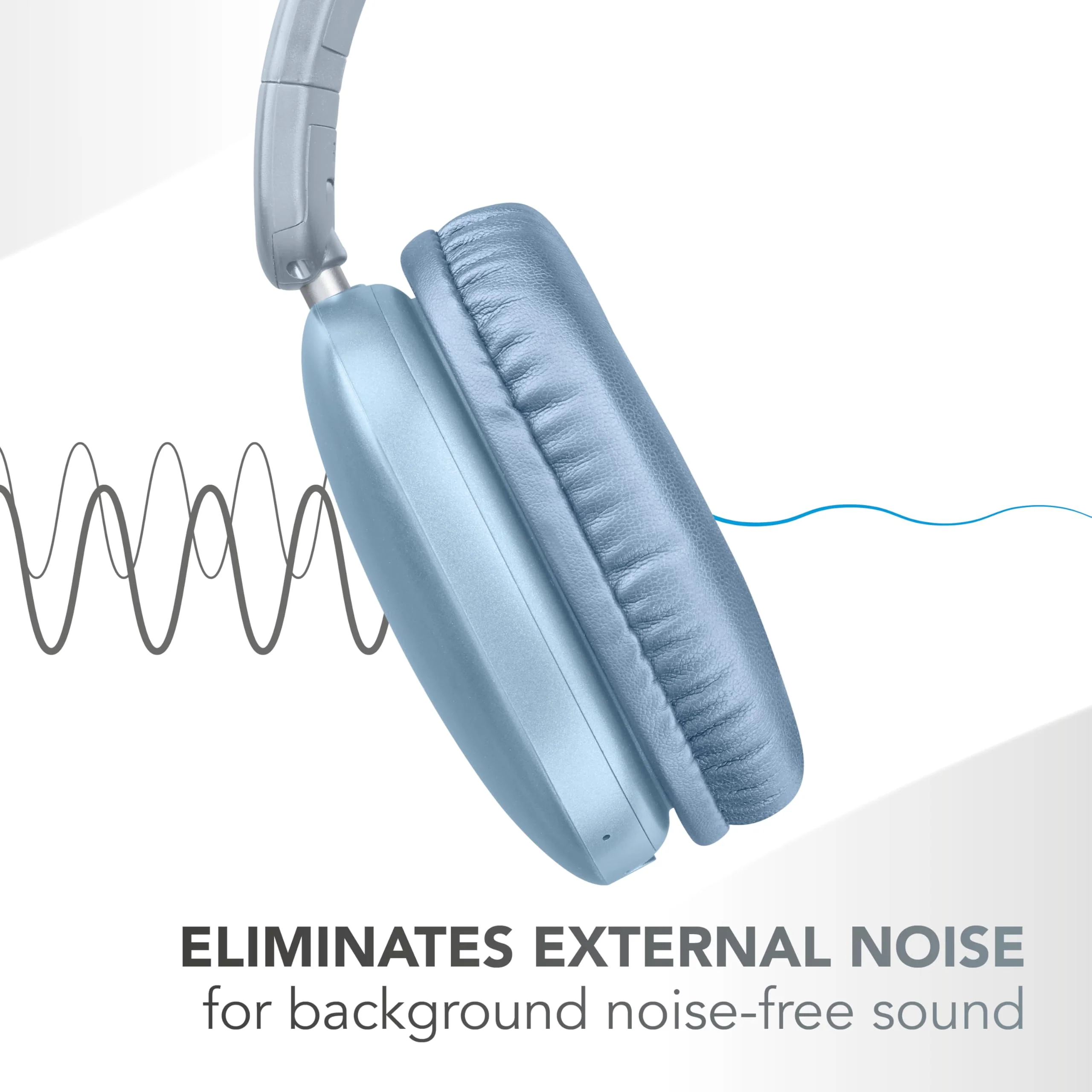 Over-Ear Headset -USB-C Charging,Blue